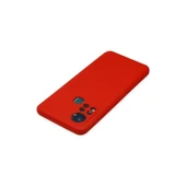 İnfinix Hot 11s Kılıf Nano İçi Kadife Silikon - Kırmızı thumbnail 5