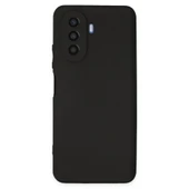 Huawei Nova Y70 Kılıf First Silikon - Siyah thumbnail 1
