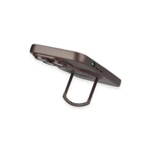 İphone 14 Pro Kılıf Lukka Magneticsafe Kapak - Kahverengi thumbnail 4