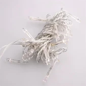 100 Ledli 8 Fonksiyonlu 10 Metre Led Aydınlatma Dekor Lambası (beyaz) thumbnail 3