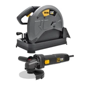 CAT DX5180SET 2400Watt 355mm Profesyonel Profil Kesme + DX3090 720Watt 125mm Profesyonel Avuç Taşlama thumbnail 2