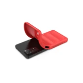 Xiaomi Redmi Note 11 Pro Kılıf Optimum Silikon - Kırmızı thumbnail 4