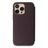 İphone 14 Pro Kılıf Dolpin Kapaklı - Derin Mor thumbnail 3