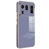 Xiaomi Mi 11 Ultra Kılıf Volet Silikon - Mavi thumbnail 1