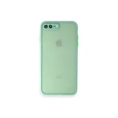 İphone 7 Plus Kılıf Montreal Silikon Kapak - Turkuaz thumbnail 1