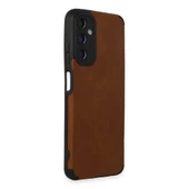 Samsung Galaxy A05s Kılıf Loop Deri Silikon - Kahverengi thumbnail 2