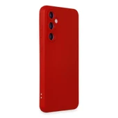 Samsung Galaxy S23 Fe Kılıf Nano İçi Kadife Silikon - Kırmızı thumbnail 2
