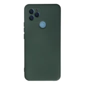 General Mobile Gm 21 Kılıf Nano İçi Kadife Silikon - Koyu Yeşil thumbnail 1