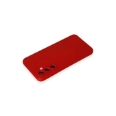 Samsung Galaxy S23 Fe Kılıf Nano İçi Kadife Silikon - Kırmızı thumbnail 3