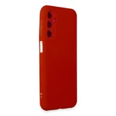 Samsung Galaxy M34 5g Kılıf First Silikon - Kırmızı thumbnail 2