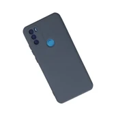 General Mobile Gm 21 Plus Kılıf Nano İçi Kadife Silikon - Gri thumbnail 3