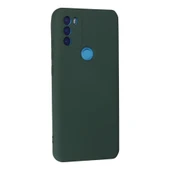 General Mobile Gm 21 Plus Kılıf Nano İçi Kadife Silikon - Koyu Yeşil thumbnail 3