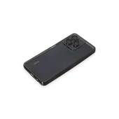 Realme C53 Kılıf Razer Lensli Silikon - Siyah thumbnail 4