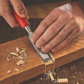 WORKPRO WP201300 12-19-25MM 3Lü Kısa Profesyonel İskarpela Seti thumbnail 7