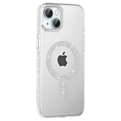 Joko Apple İphone 14 Move Taşlı Magsafe Kapak - Natural Grey thumbnail 1