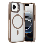 Joko İphone 16e Flet Lens Magsafe Kapak - Gold thumbnail 1