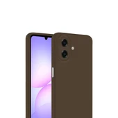 Samsung Galaxy A07 First Silikon - Kahverengi thumbnail 2