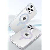 Joko Apple İphone 14 Move Taşlı Magsafe Kapak - Natural Grey thumbnail 3