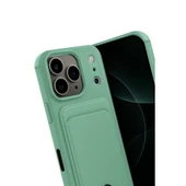 Apple İphone 17 Pro Kelvin Kartvizitli Silikon - Açık Yeşil thumbnail 3