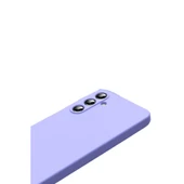Samsung Galaxy A17 5g Nano İçi Kadife Silikon - Lila thumbnail 3