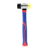 WORKPRO WP241036 40mm Fiberglas Saplı Çift Başlı Hassas Lastik Çekiç thumbnail 2