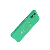 Samsung Galaxy A07 4g Regal Magsafe Standlı Kapak - Yeşil thumbnail 3