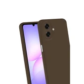 Samsung Galaxy A07 First Silikon - Kahverengi thumbnail 3