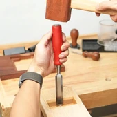 WORKPRO WP201300 12-19-25MM 3Lü Kısa Profesyonel İskarpela Seti thumbnail 5