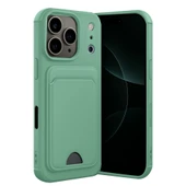 Apple İphone 17 Pro Kelvin Kartvizitli Silikon - Açık Yeşil thumbnail 1