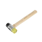 WORKPRO WP241050 35mm Ahşap Saplı Çift Başlı Hassas Lastik Çekiç thumbnail 7
