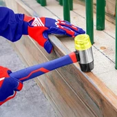 WORKPRO WP241036 40mm Fiberglas Saplı Çift Başlı Hassas Lastik Çekiç thumbnail 5