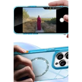 Apple İphone 11 Live Diamond Magsafe Kapak - Şeffaf thumbnail 3