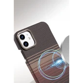 Apple İphone 11 Vega Magsafe Kapak - Gri thumbnail 2