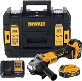 Dewalt DCG407M2T 18V 4.0 Ah Li-ion 125 mm Kömürsüz Çift Akülü Avuç Taşlama thumbnail 1