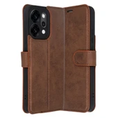 Oppo Reno 14 Trend S Plus Kapaklı Kılıf - Taba thumbnail 1