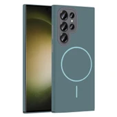 Joko Samsung Galaxy S23 Ultra Broş Magsafe Kapak - Turkuaz thumbnail 1