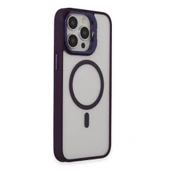 Joko İphone 15 Pro Kılıf Roblox Lens Magsafe Standlı Kapak - Derin Mor thumbnail 2