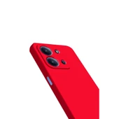 Xiaomi Redmi 15c 4g Nano İçi Kadife Silikon - Kırmızı thumbnail 2