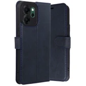 Oppo Reno 14f Trend S Plus Kapaklı Kılıf - Lacivert thumbnail 1