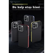 Joko İphone 15 Pro Kılıf Aramid 600d Kevlar Karbon Fiber Magsafe Kapak - Gri thumbnail 4