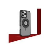 Joko İphone 16 Pro Max Banza Magsafe Standlı Kapak - Turuncu thumbnail 2