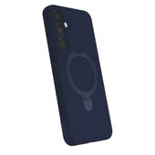 Samsung Galaxy A25 5g Regal Magsafe Standlı Kapak - Lacivert thumbnail 2