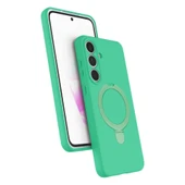 Samsung Galaxy S24 Fe Regal Magsafe Standlı Kapak - Yeşil thumbnail 1