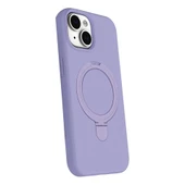 Apple İphone 15 Plus Regal Magsafe Standlı Kapak - Lila thumbnail 2