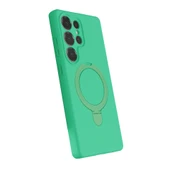 Samsung Galaxy S24 Ultra Regal Magsafe Standlı Kapak - Yeşil thumbnail 2