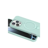 Apple İphone 16 Pro Regal Magsafe Standlı Kapak - Su Yeşili thumbnail 4