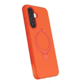 Samsung Galaxy A56 Regal Magsafe Standlı Kapak - Turuncu thumbnail 3