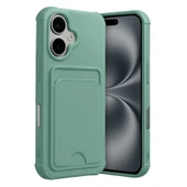 Apple İphone 17 Kelvin Kartvizitli Silikon - Açık Yeşil thumbnail 1