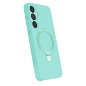 Samsung Galaxy A15 4g Regal Magsafe Standlı Kapak - Su Yeşili thumbnail 2