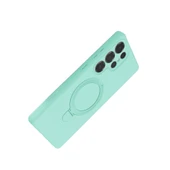 Samsung Galaxy S23 Ultra Regal Magsafe Standlı Kapak - Su Yeşili thumbnail 4